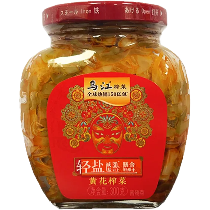 WU JIANG Mixed Lily Mustard 300G – Würzige chinesische Beilage